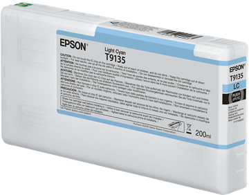 Original Epson T9135 (C13T913500) Light Cyan Tintenpatrone