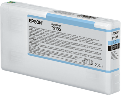 Original Epson T9135 (C13T913500) Light Cyan Tintenpatrone