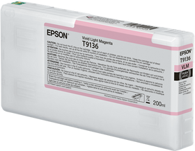 Original Epson T9136 (C13T91360N) Light Magenta Tintenpatrone