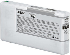 Original Epson T9137 (C13T913700) Light Schwarz Tintenpatrone