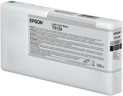 Original Epson T9139 (C13T913900) Light Light Schwarz Tintenpatrone
