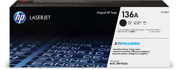 Original HP 136A / W1360A Toner Schwarz