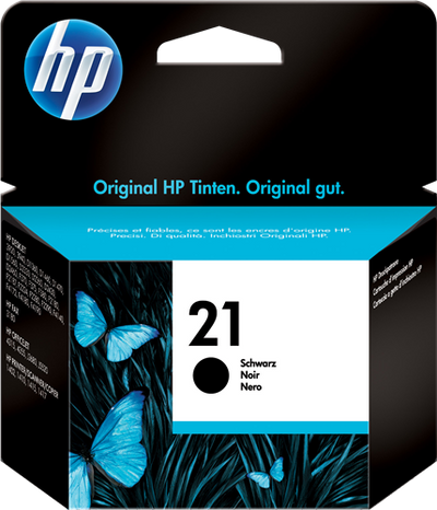 Original HP 21 (C9351AE) Tinte Black