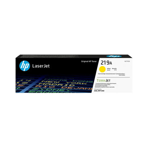 Original HP 219A Toner Gelb (W2192A)