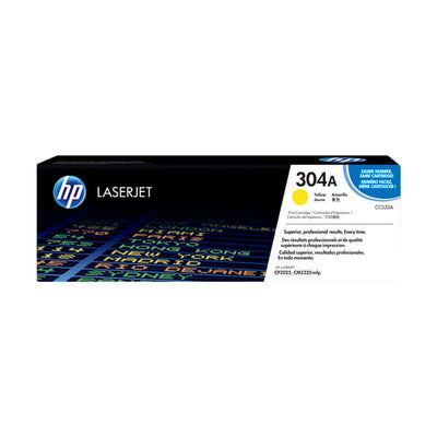 Original HP CC532A (304A) Toner Yellow