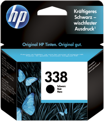 Original HP 338 (C8765EE) Tintenpatrone Schwarz