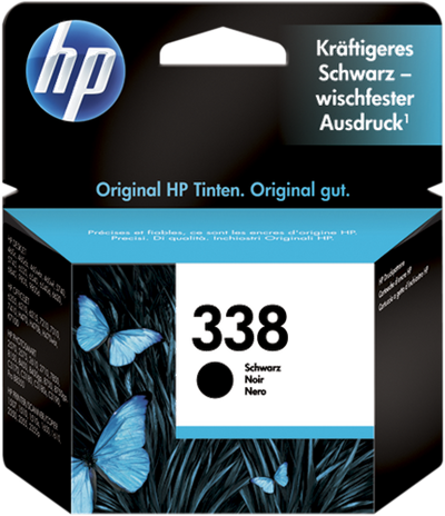 Original HP 338 (C8765EE) Tintenpatrone Schwarz