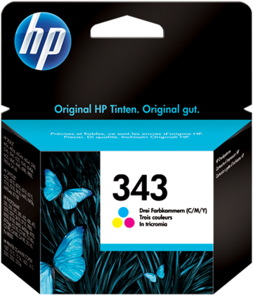 Original HP 343 (8C8766EE) Tintenpatrone Color