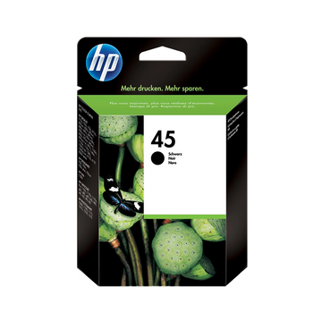 Original HP 45 Druckerpatrone Schwarz (51645AE)