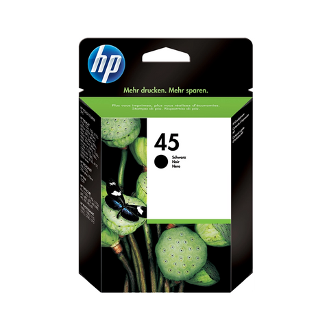 Original HP 45 Druckerpatrone Schwarz (51645AE)