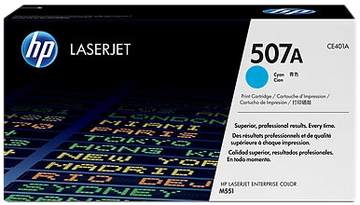 Original HP CE401A (507A) Toner Cyan