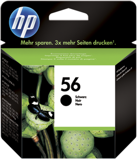 Original HP 56 (C6656AE) Tinte Black
