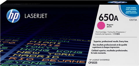 Original HP  CE273A (650A) Toner Magenta