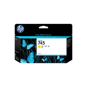 Original HP 745 Druckerpatrone Gelb (F9J96A)