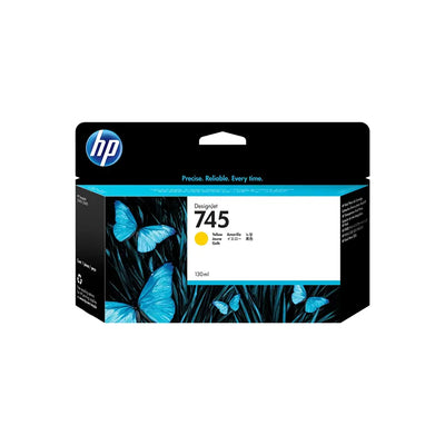Original HP 745 Druckerpatrone Gelb (F9J96A)