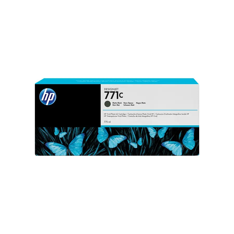 Original HP 771C Druckerpatrone Schwarz (Matt) (B6Y07A)