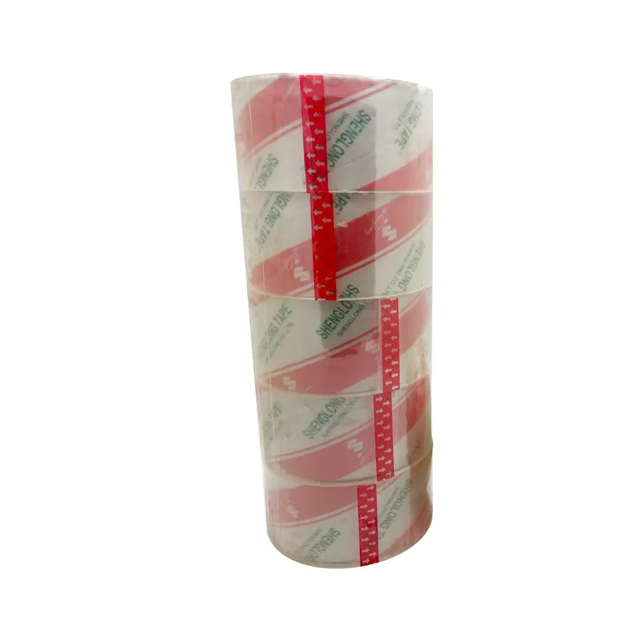 Klebeband transparent - 5 Rollen - 50 mm x 50 m