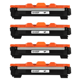 Kompatibel zu Brother TN-1050 Toner Schwarz Spar-Set (4 Stk.)