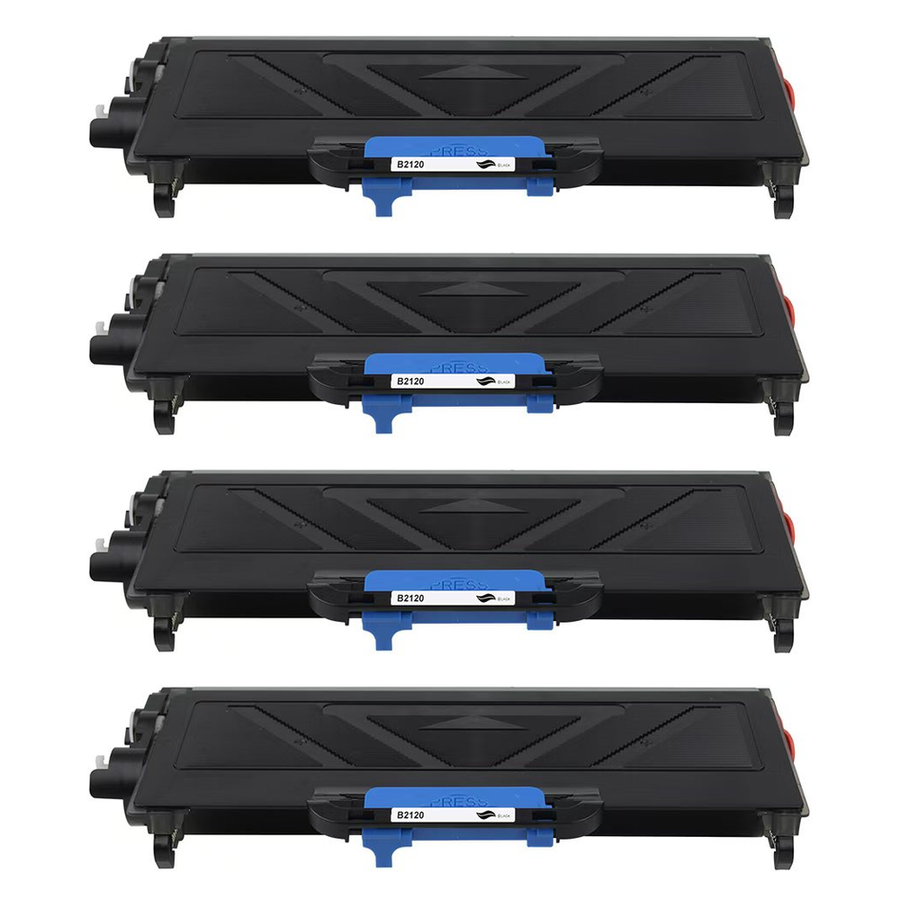 Kompatibel zu Brother TN-2120 Toner Schwarz Spar-Set (4 Stk.)