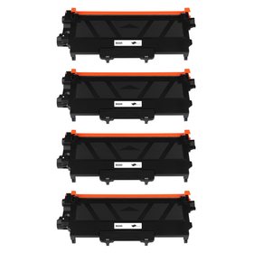Kompatibel zu Brother TN-2220 Toner Schwarz Spar -Set 4 Stk.