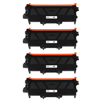Kompatibel zu Brother TN-2220 Toner Schwarz Spar -Set 4 Stk.