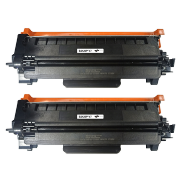 Kompatibel zu Brother TN-2420 Toner Black Spar-Set (2 Stk.)