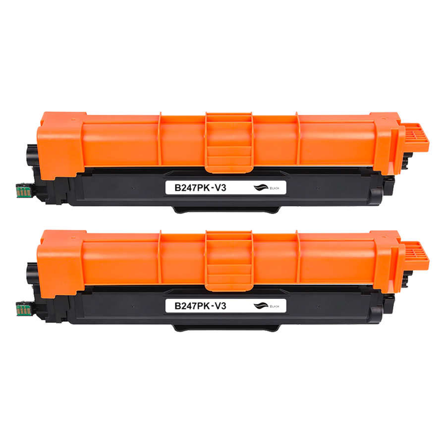 Kompatibel zu Brother TN-247 BK Toner Schwarz (2 Stk.)