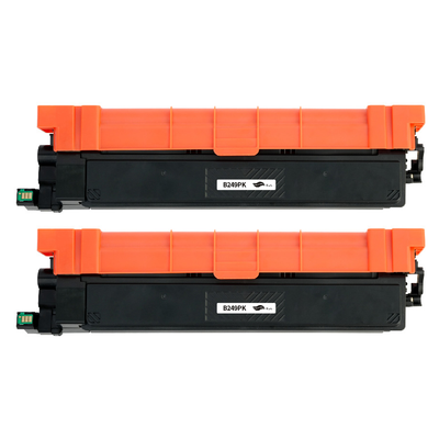 Kompatibel zu Brother TN-248 BK Toner Schwarz Spar-Set (2 Stk.)