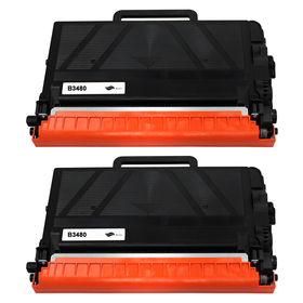 Kompatibel zu Brother TN-3480 Toner Black Spar-Set (2 Stk.)