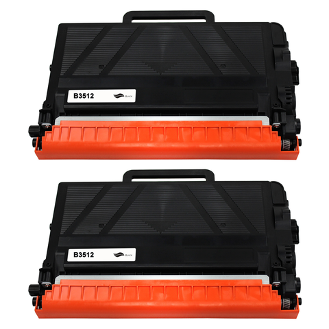 Kompatibel zu Brother TN-3512 Toner Black Spar-Set (2 Stk.)
