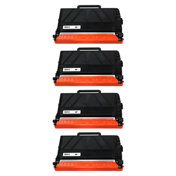 Kompatibel zu Brother TN-3512 Toner Black Spar-Set (4 Stk.)