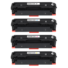 Kompatibel zu Canon 055H Toner BK C M Y Multipack
