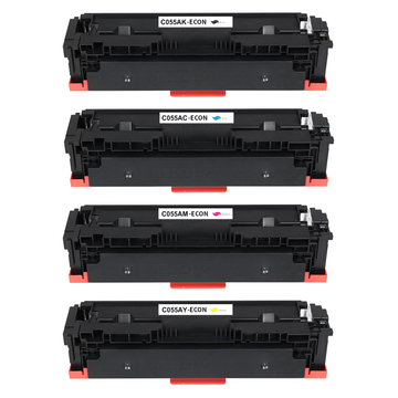 Kompatibel zu Canon 055H Toner BK C M Y Multipack