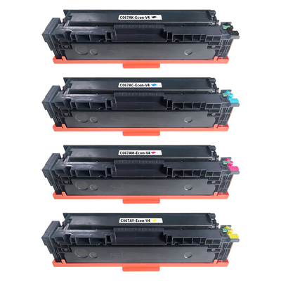 Kompatibel zu Canon 067 Toner  Spar Set (4 Stk.)