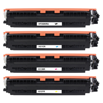 Kompatibel zu Canon 729 Toner Spar-Set (4 Stk.)