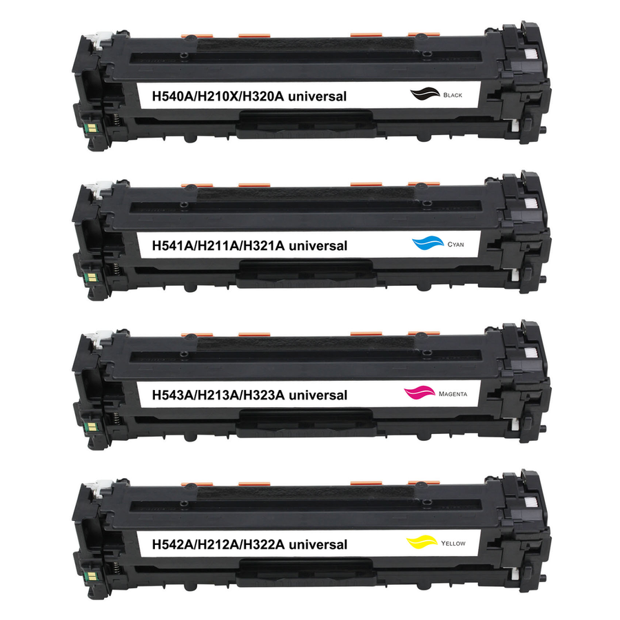 Kompatibel zu Canon 731 Toner Spar-Set (4 Stk.)