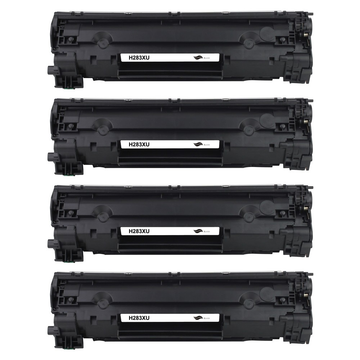 Kompatibel zu Canon 737 Toner Black Spar-Set (4 Stk.)