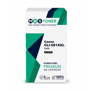 Kompatibel zu Canon CLI-581XXLY (2051C001) Tinte Yellow