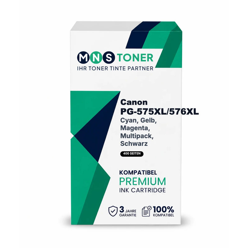 Kompatibel zu Canon PG-575XL/CL-576XL Tintenpatronen Schwarz & Color Multipack