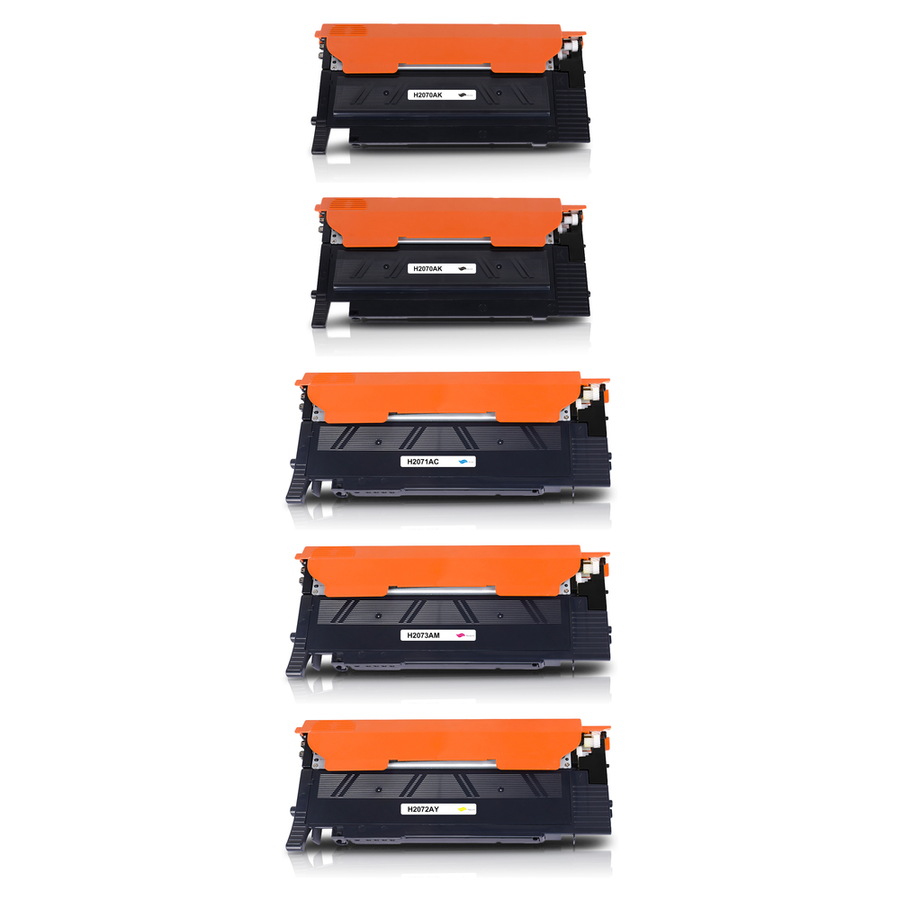 Kompatibel zu HP 117A (W2070A-W2073A) Toner Spar-Set (5 Stk.)