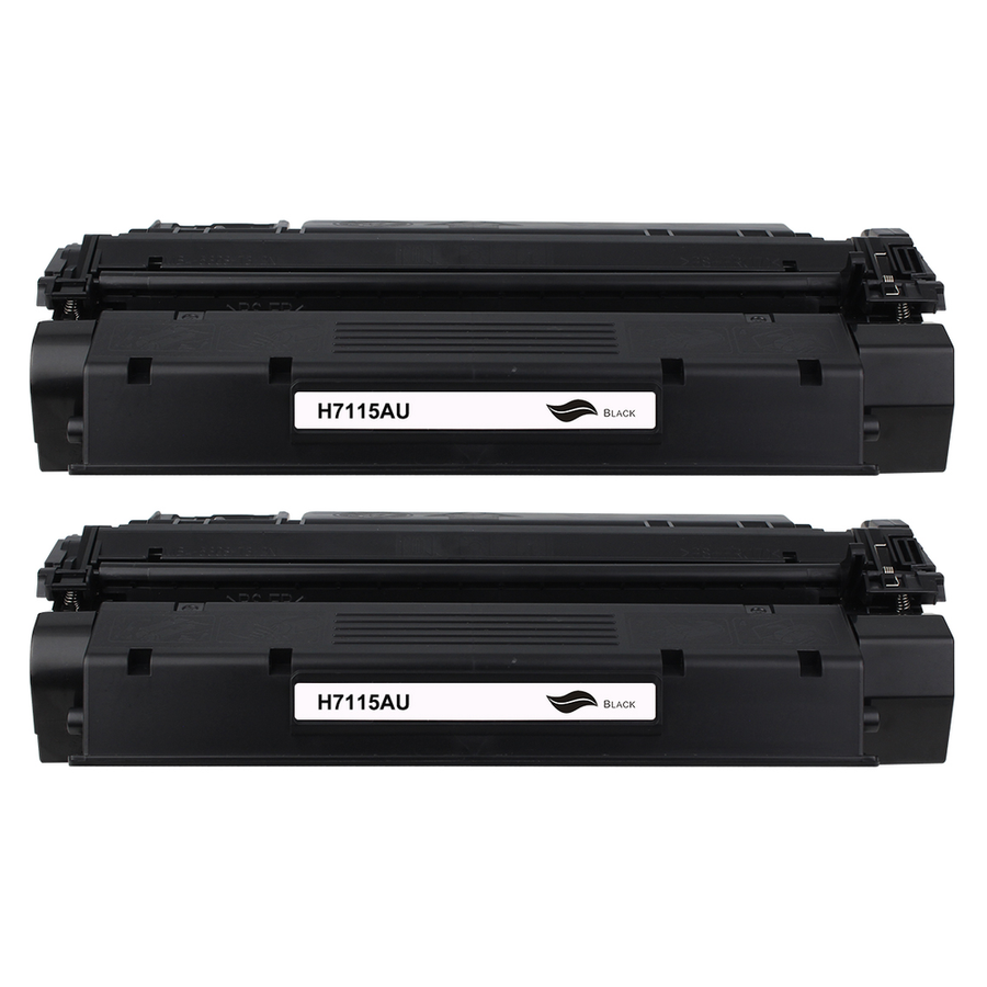 Kompatibel zu HP C7115x Toner Black Spar-Set (2 Stk.)