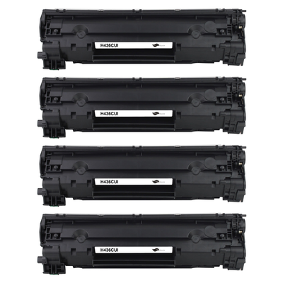 Kompatibel zu HP CB435A / 35A Toner Black Spar-Set 4 Stk.