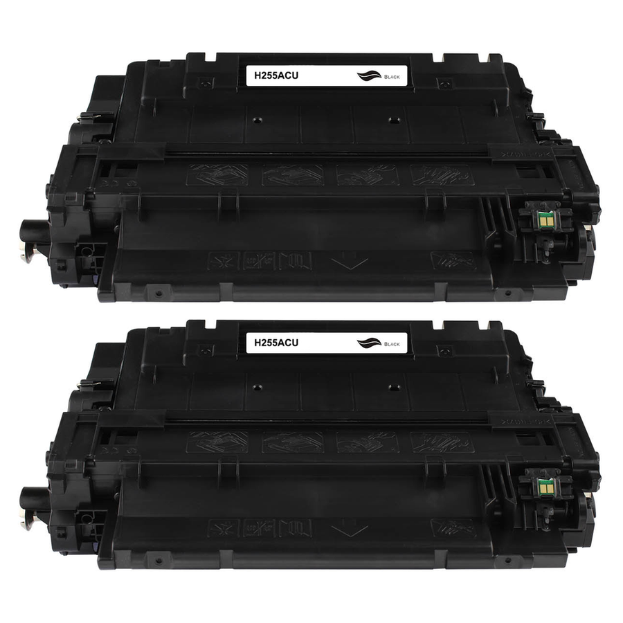 Kompatibel zu HP CE255X Toner Black Spar-Set (2 Stk.)