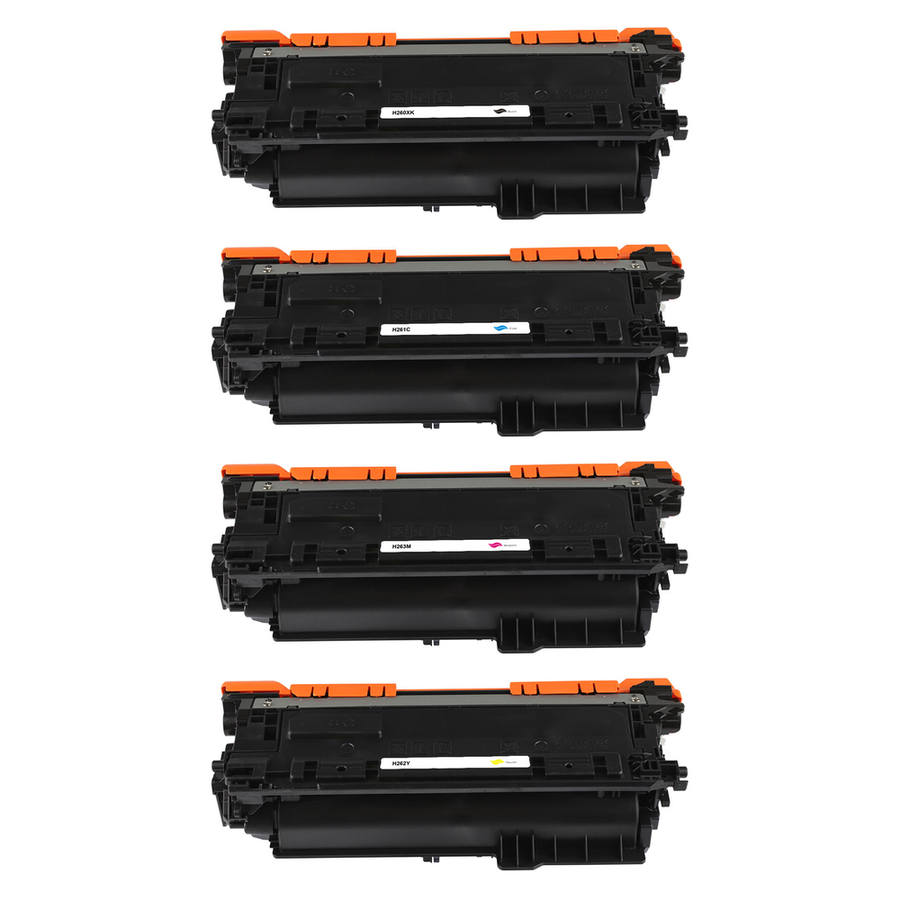 Kompatibel zu HP CE260X / 648A Toner Spar-Set (4 Stk.)