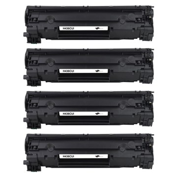 Kompatibel zu HP CE285A (85A) Toner Black Spar-Set (4 Stk.)
