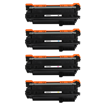 Kompatibel zu HP CE400X / (507A) / Canon 732 Toner Spar-Set (4 Stk.)