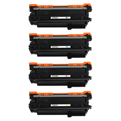 Kompatibel zu HP CE400X / (507A) / Canon 732 Toner Spar-Set (4 Stk.)