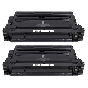 Kompatibel zu HP CF214X Toner Black Spar-Set (2 Stk.)