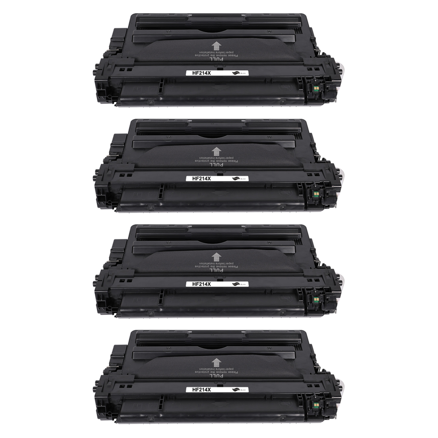 Kompatibel zu HP CF214X Toner Black Spar-Set (4 Stk.)