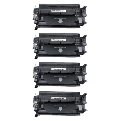 Kompatibel zu HP CF226X / 26X Toner Black Spar-Set (4 Stk.)
